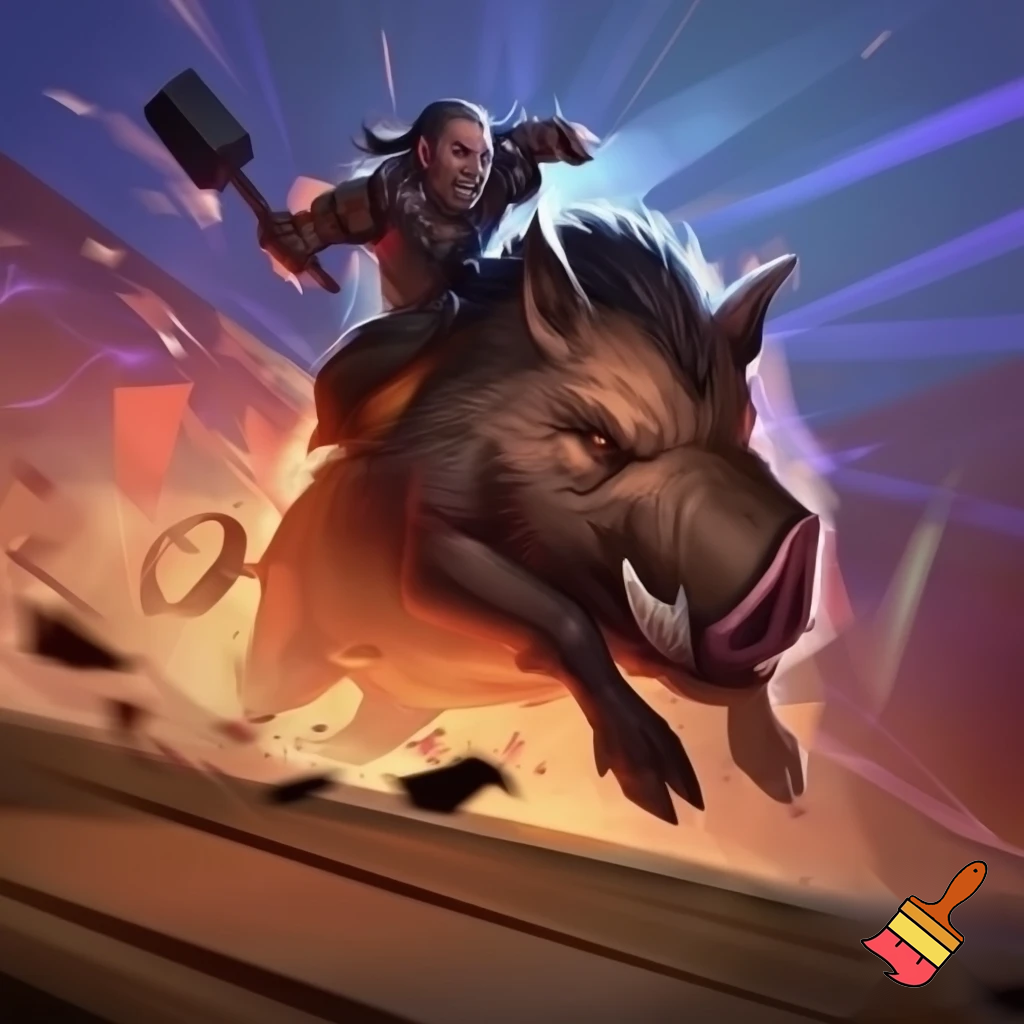 hog rider playing 2.6 hog cycle
