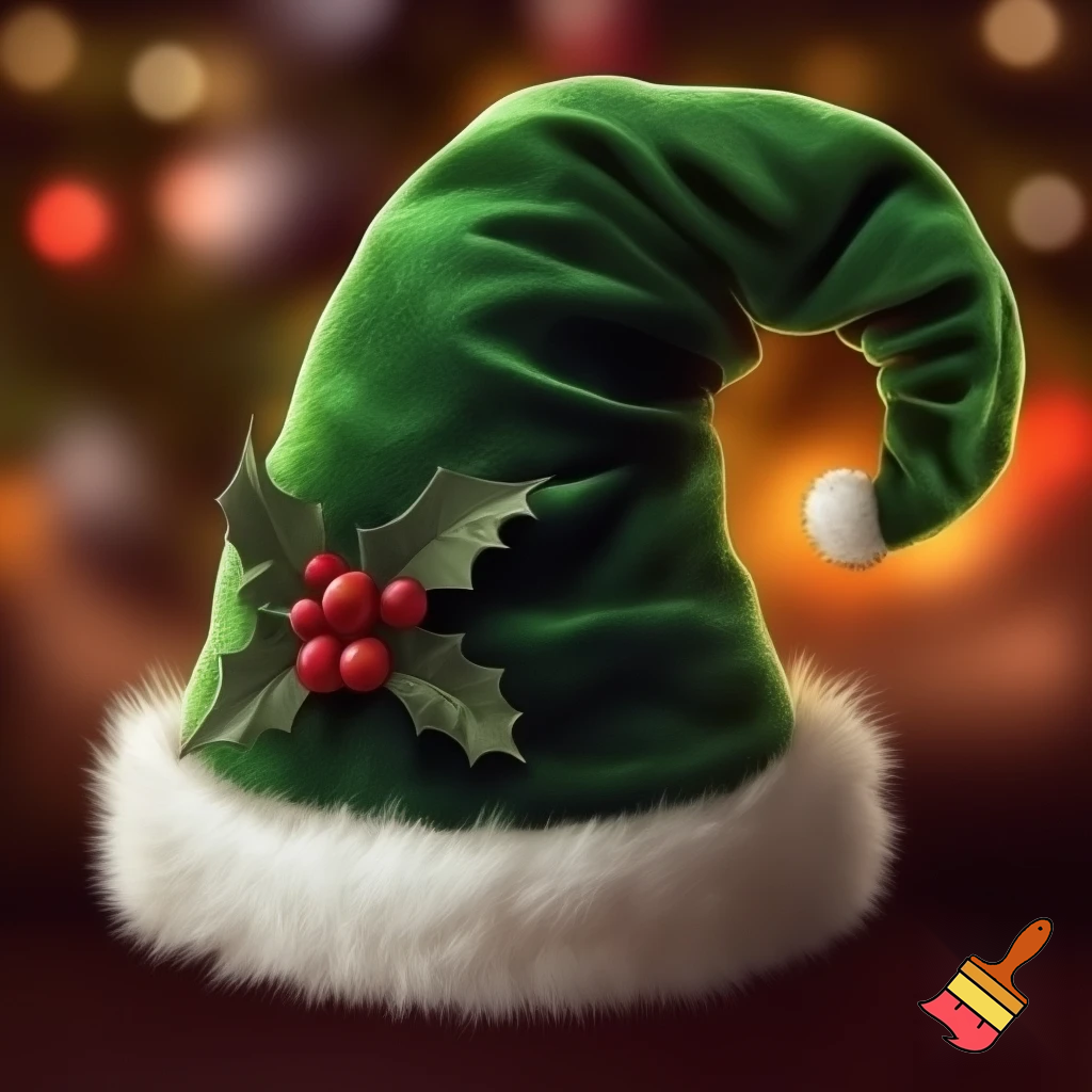 Elf hat Christmas elf hat velvet