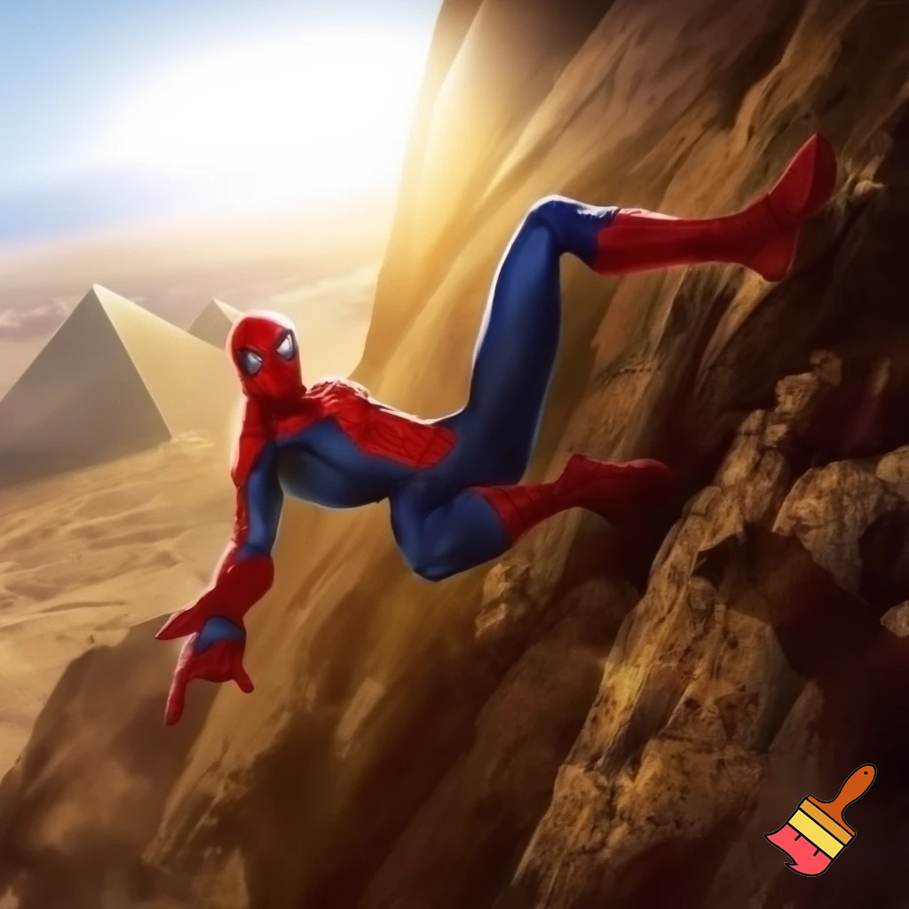 genera l'uomo ragno che scale monte cairo