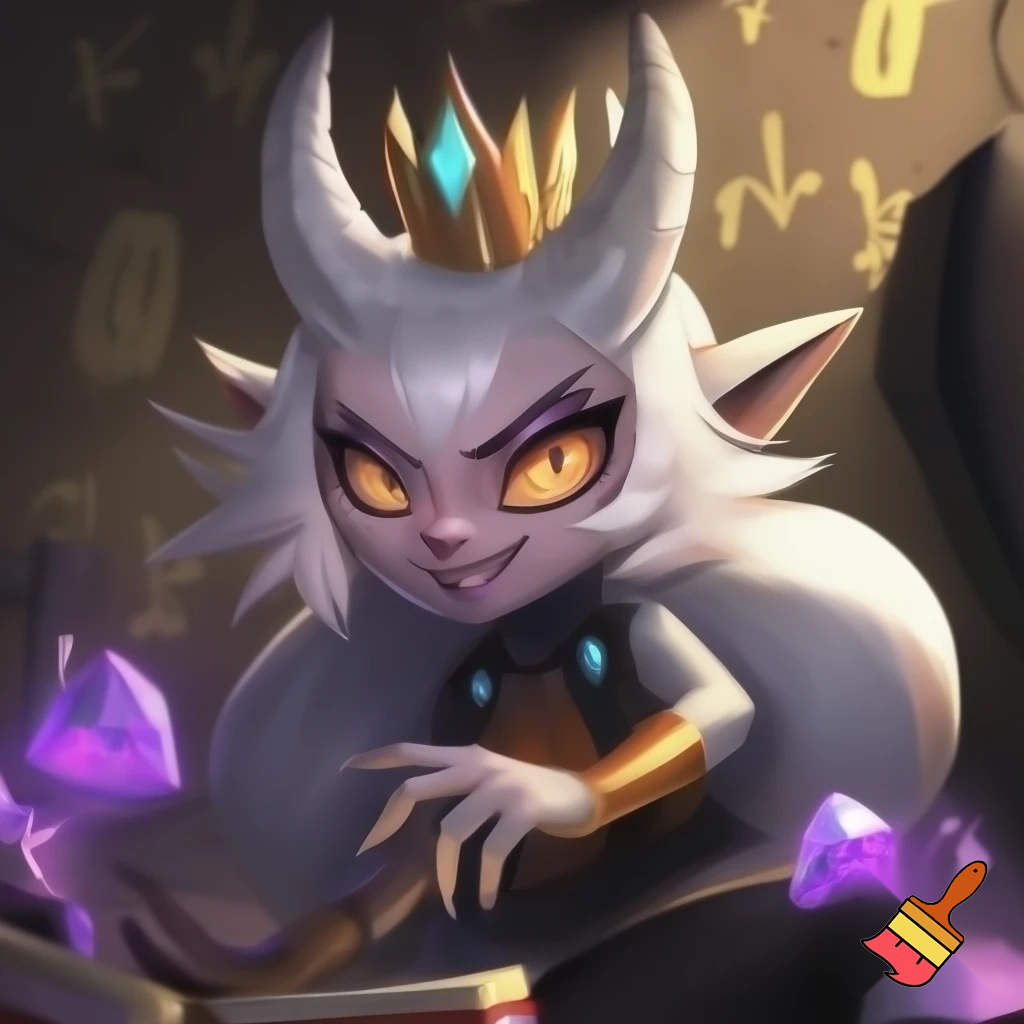 Make king from the owl house a female 
