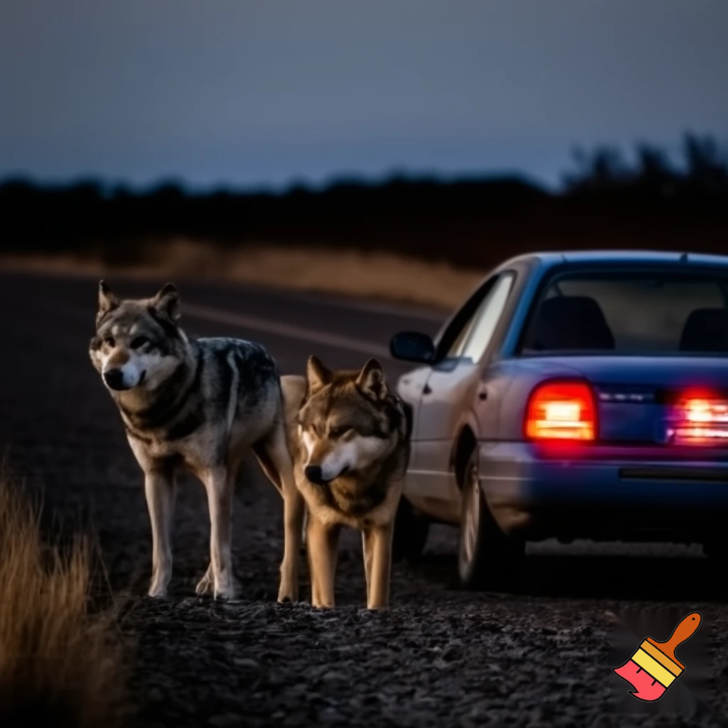 Two wolves novel ben silvers family getting pulled over