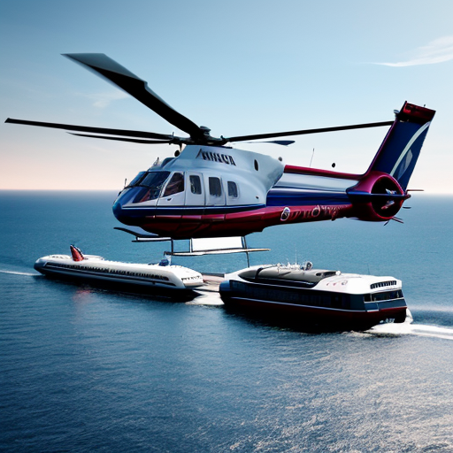 Plane, car, boat, ship, train and helicopter