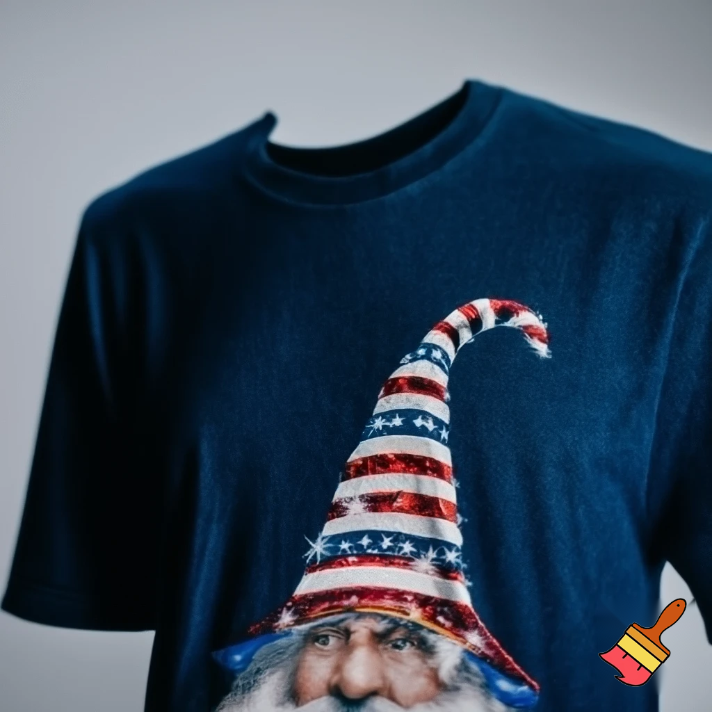 Christmas wizard hat a T-shirt magic T-shirt a big one