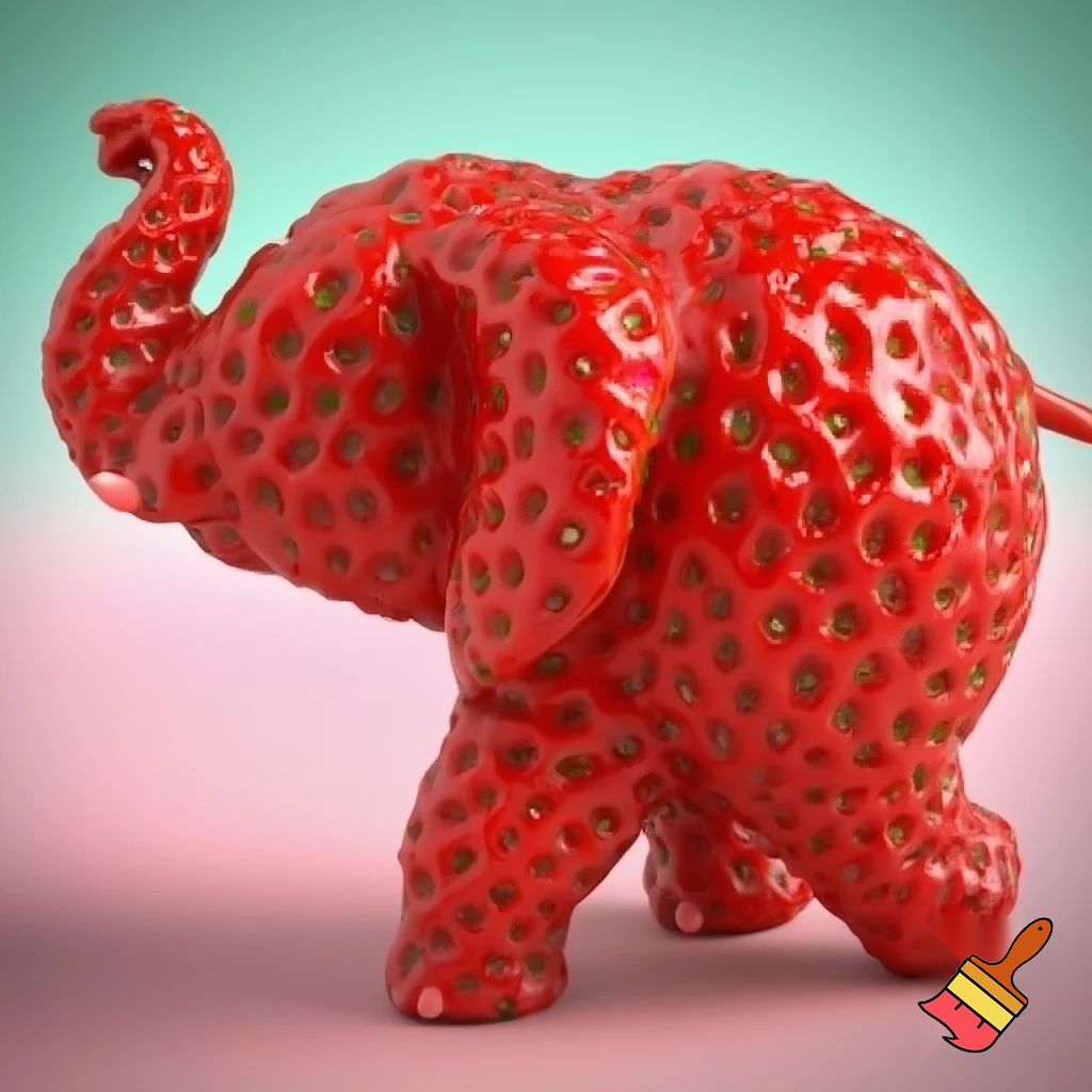 strawberry elephant dancing