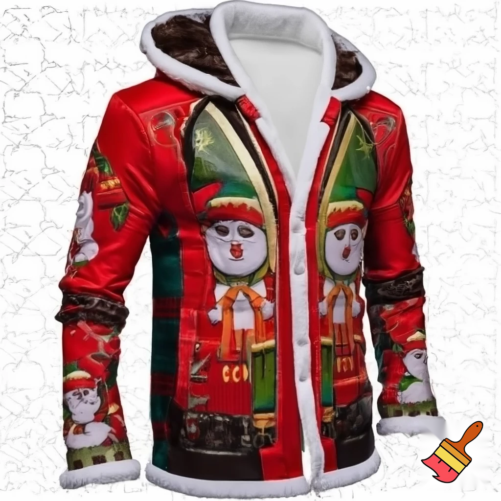 A wizard jacket Christmas jacket Santa Claus wizard