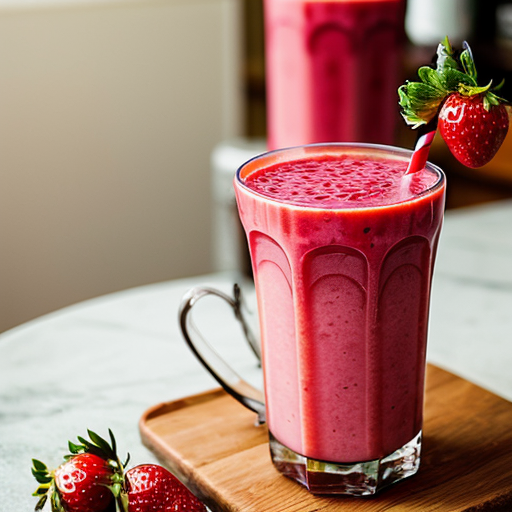 strawberry smoothie
