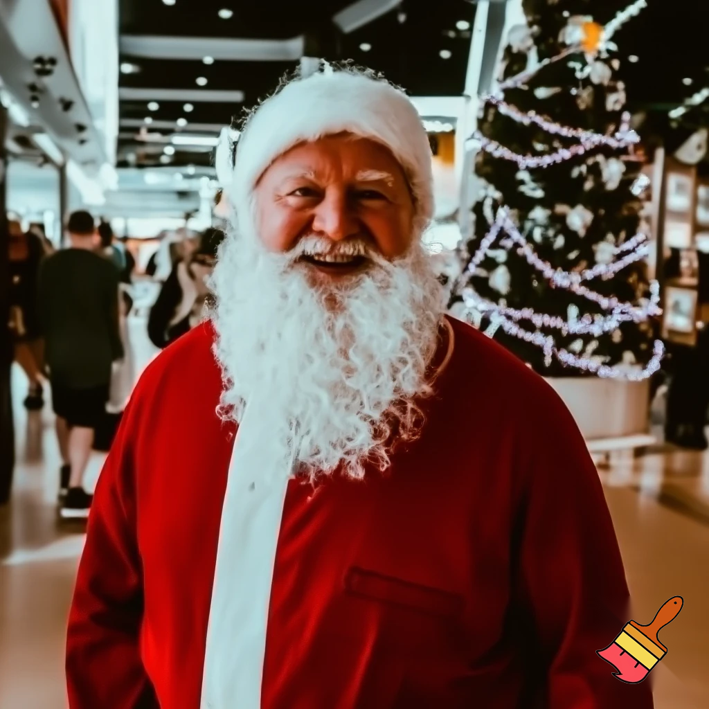 Santa Claus at Cranbourne shopping Centre