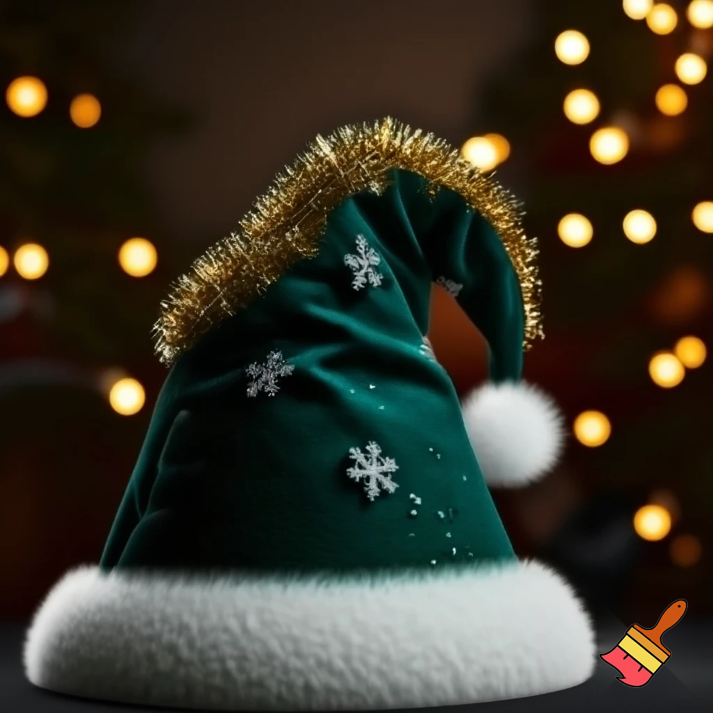 Christmas wizard hat
