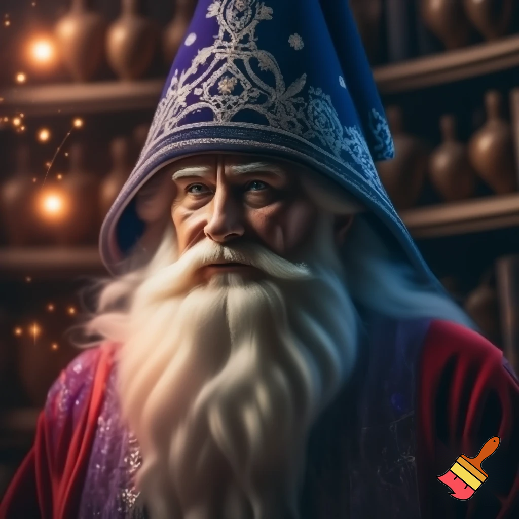 Santa Claus wizard hat