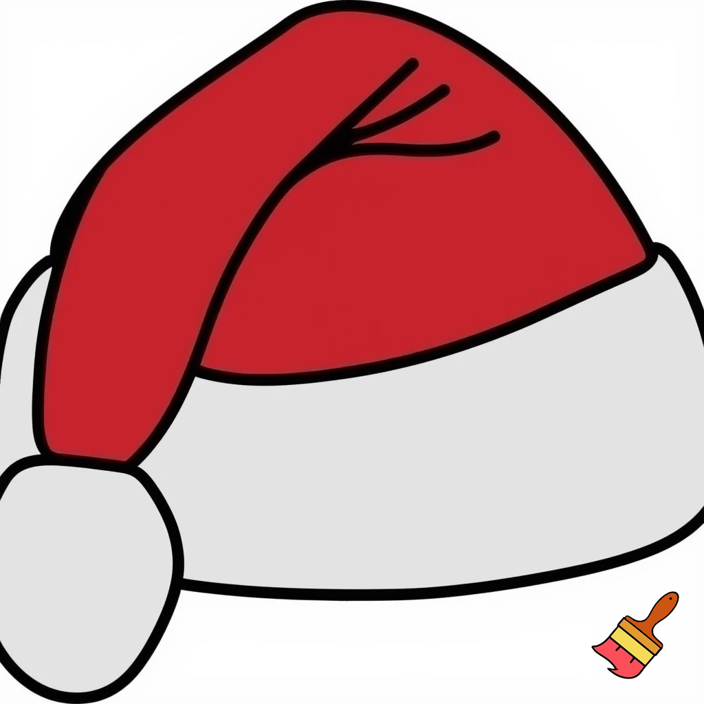 Christmas with a hat