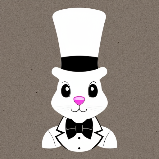 Easter bunny is top hat headband