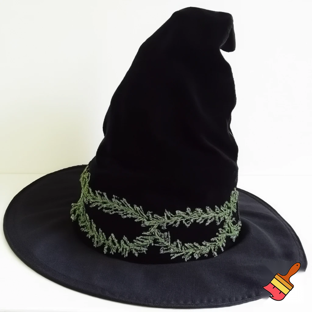 Wizard Christmas hat, wizard Christmas hat, Santa Claus hat velvet fabric