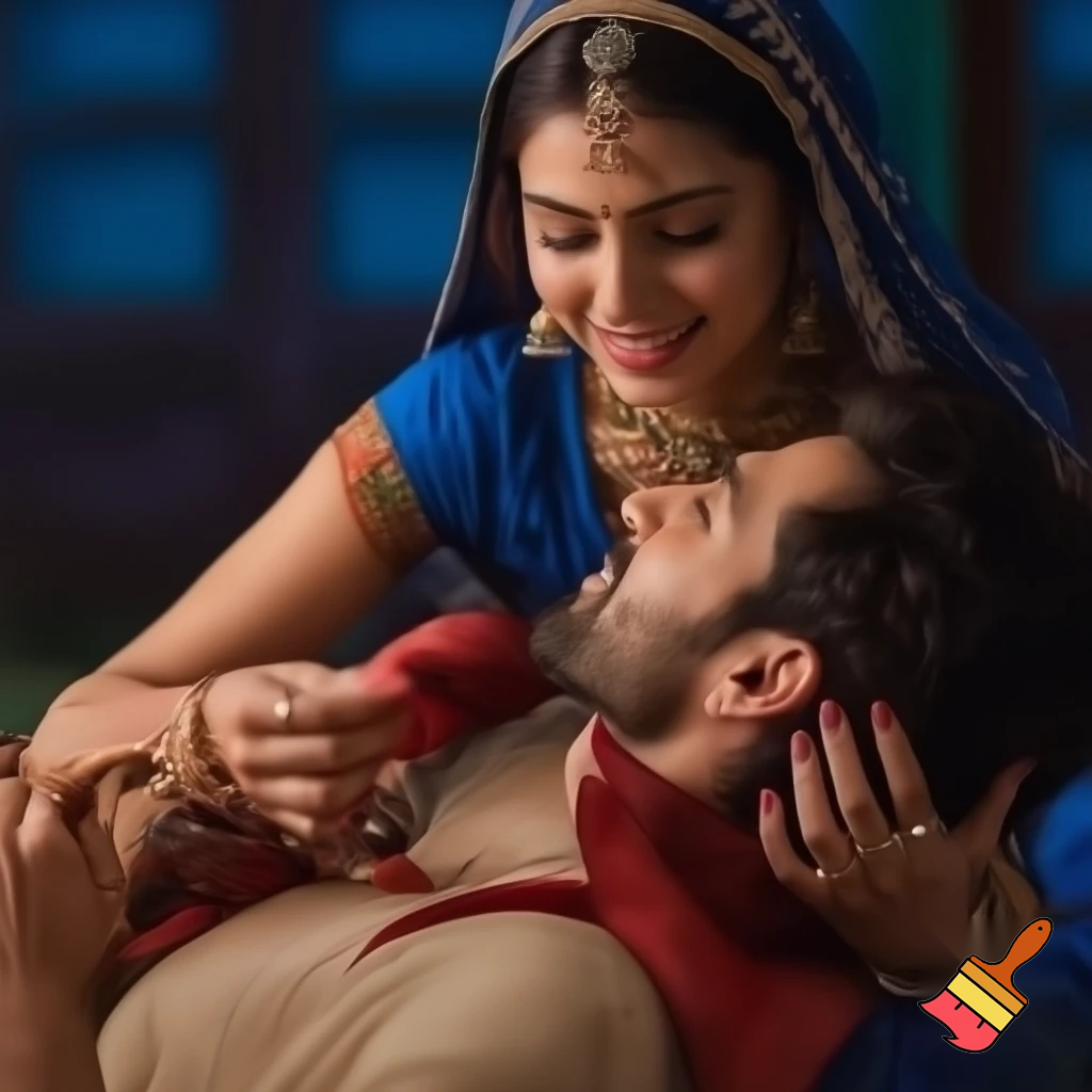 A young bhabhi having sex with her husband 