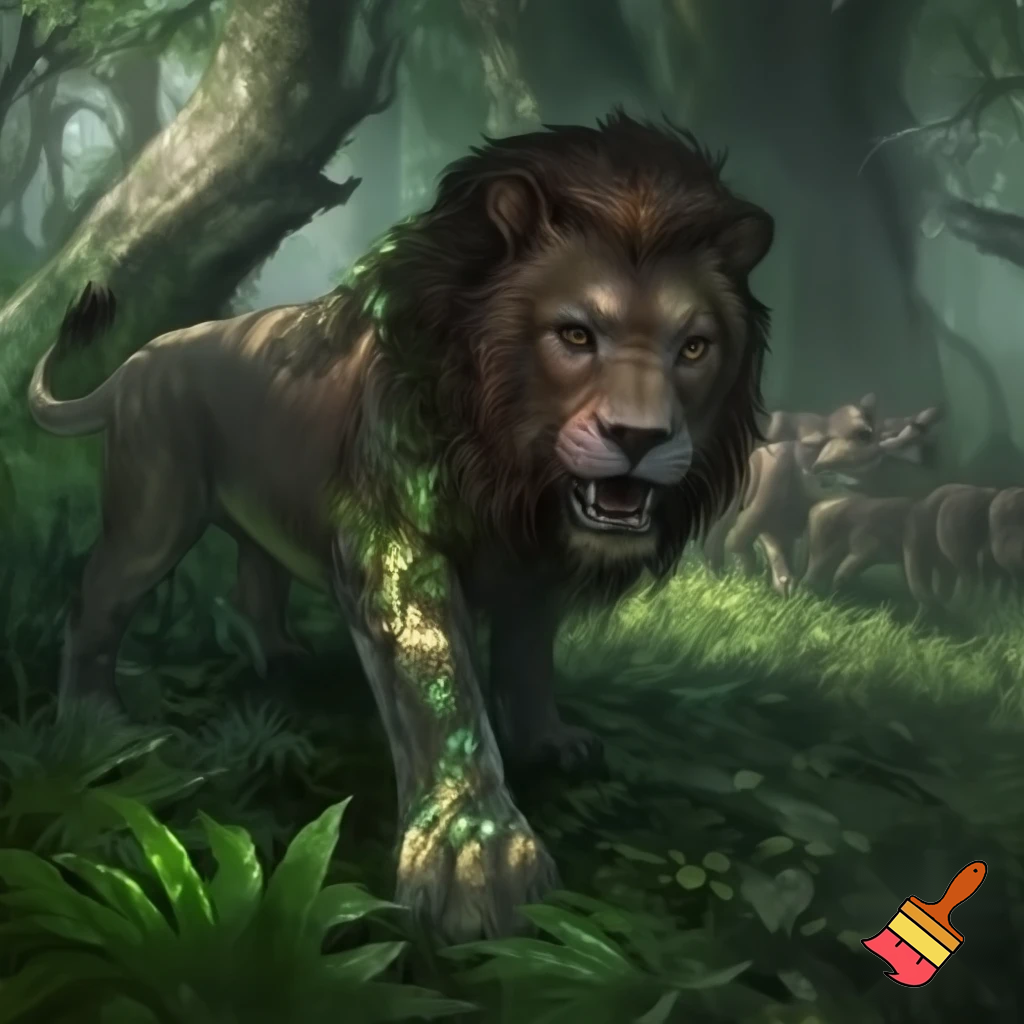 generate a picture that lives in a temperate forest it eats herd bound herbivores and its symbiotic relationship is mutualism
but Hi-traxers work as a pack to eat this animal