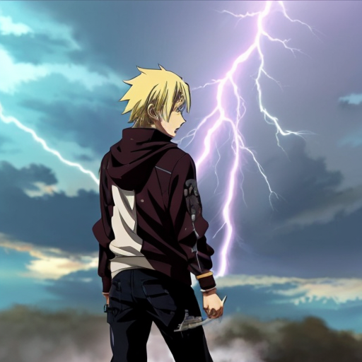 anime charachter REBELLING against WOKE and include ALOT of thunder 
emphasising there stanse on matter
