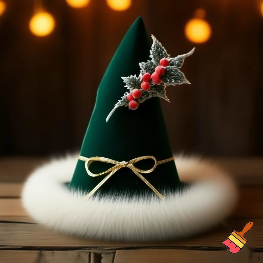 Christmas hat a wizard Christmas hat