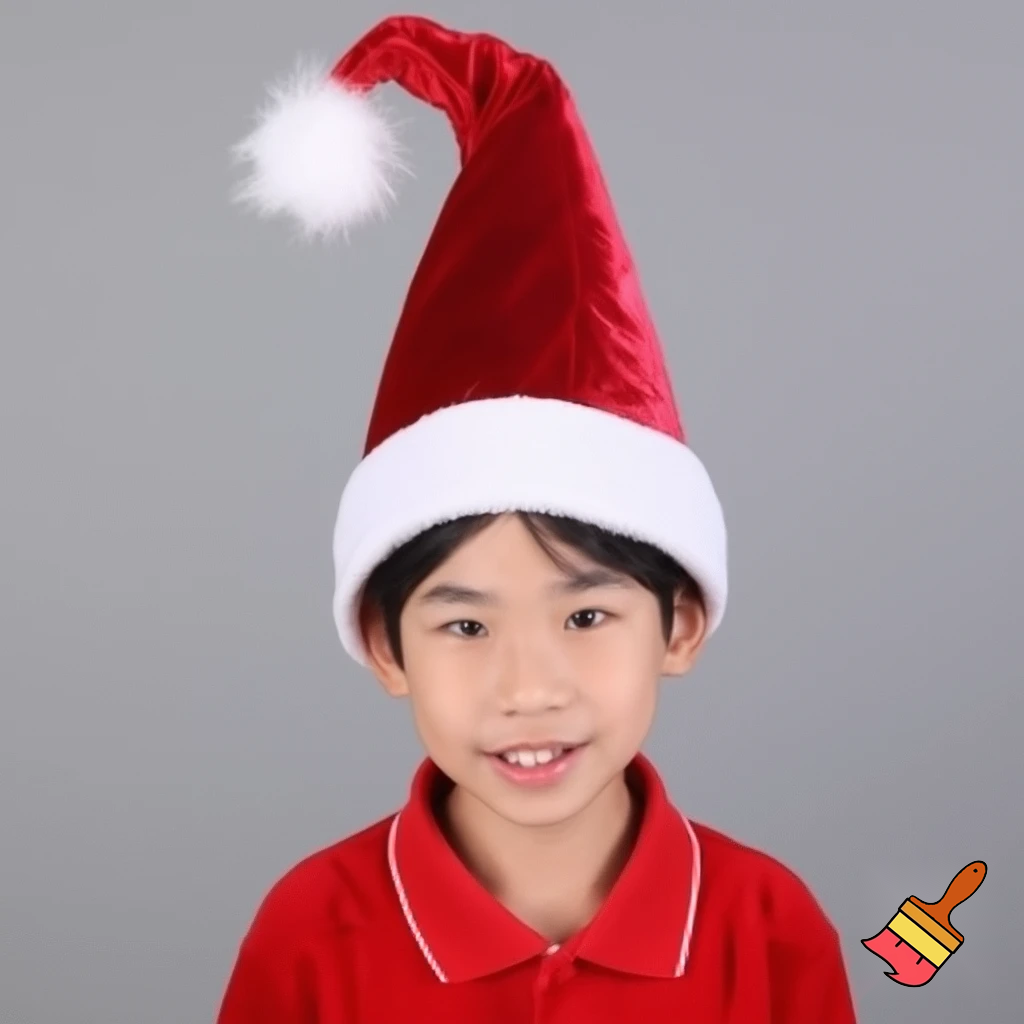 Christmas wizard hat Santa Claus hat velvet
