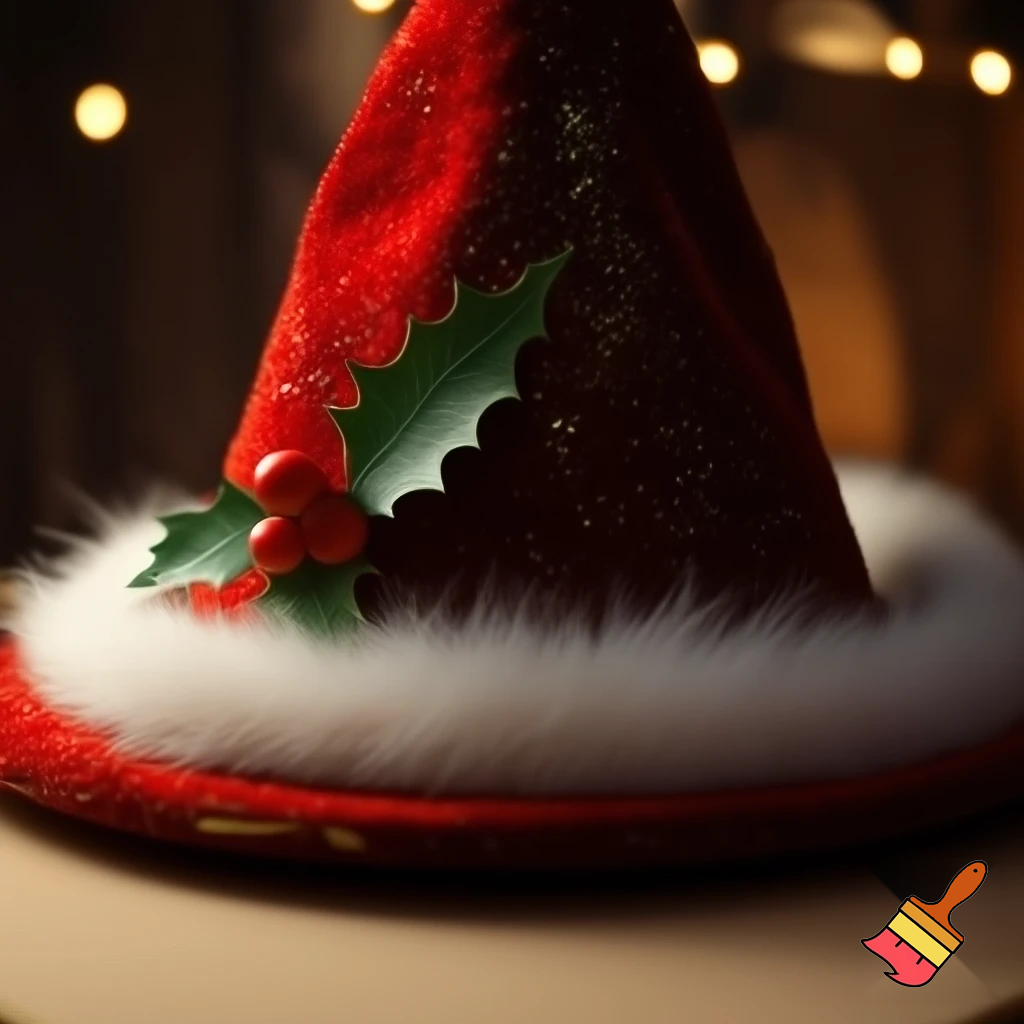 Christmas wizard hat