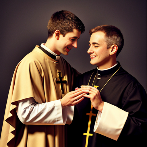 a priest and alter boy in love