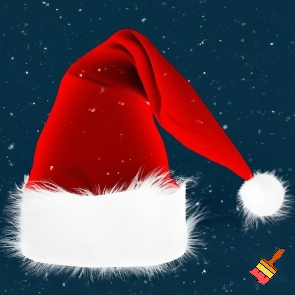 A wizard Christmas hat Santa Claus hat