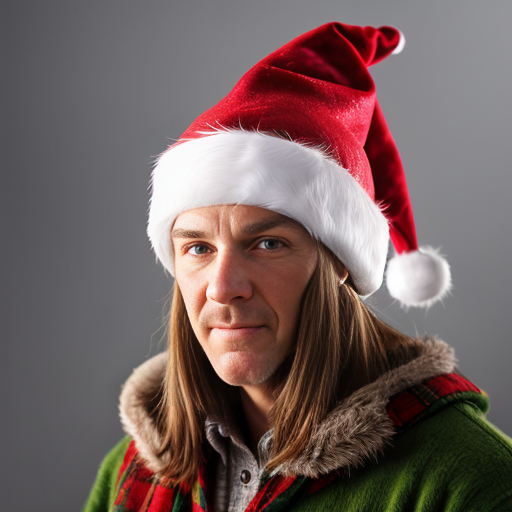 Christmas wizard hat