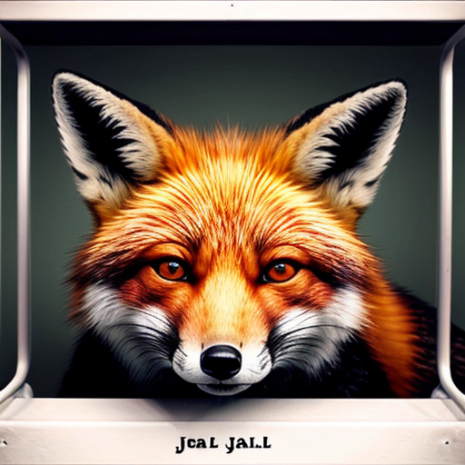 mugshot red fox evil jail

