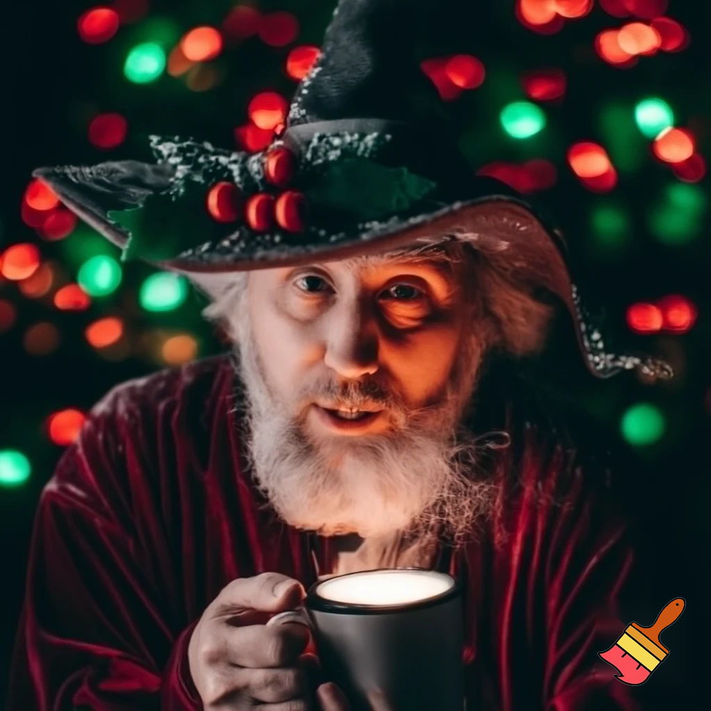 Wizard hatched Christmas