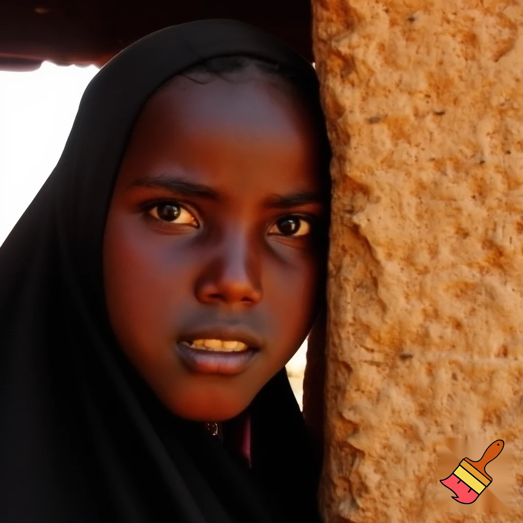 A Sudanese girl