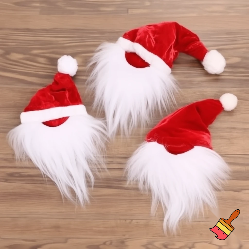 Christmas wizard hat Santa Claus hat velvet