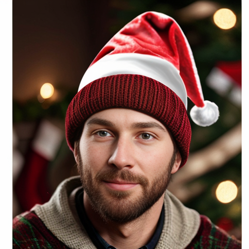 Christmas wizard hat