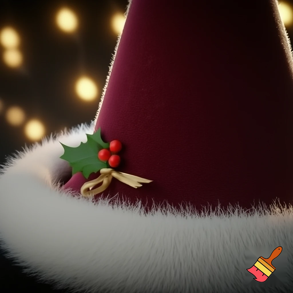 Christmas wizard hat
