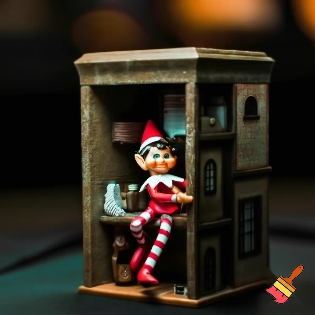 Elf on the shelf magic tricks magic cubby house
