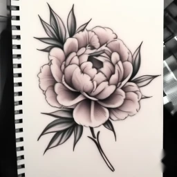 november birth flower tattoo