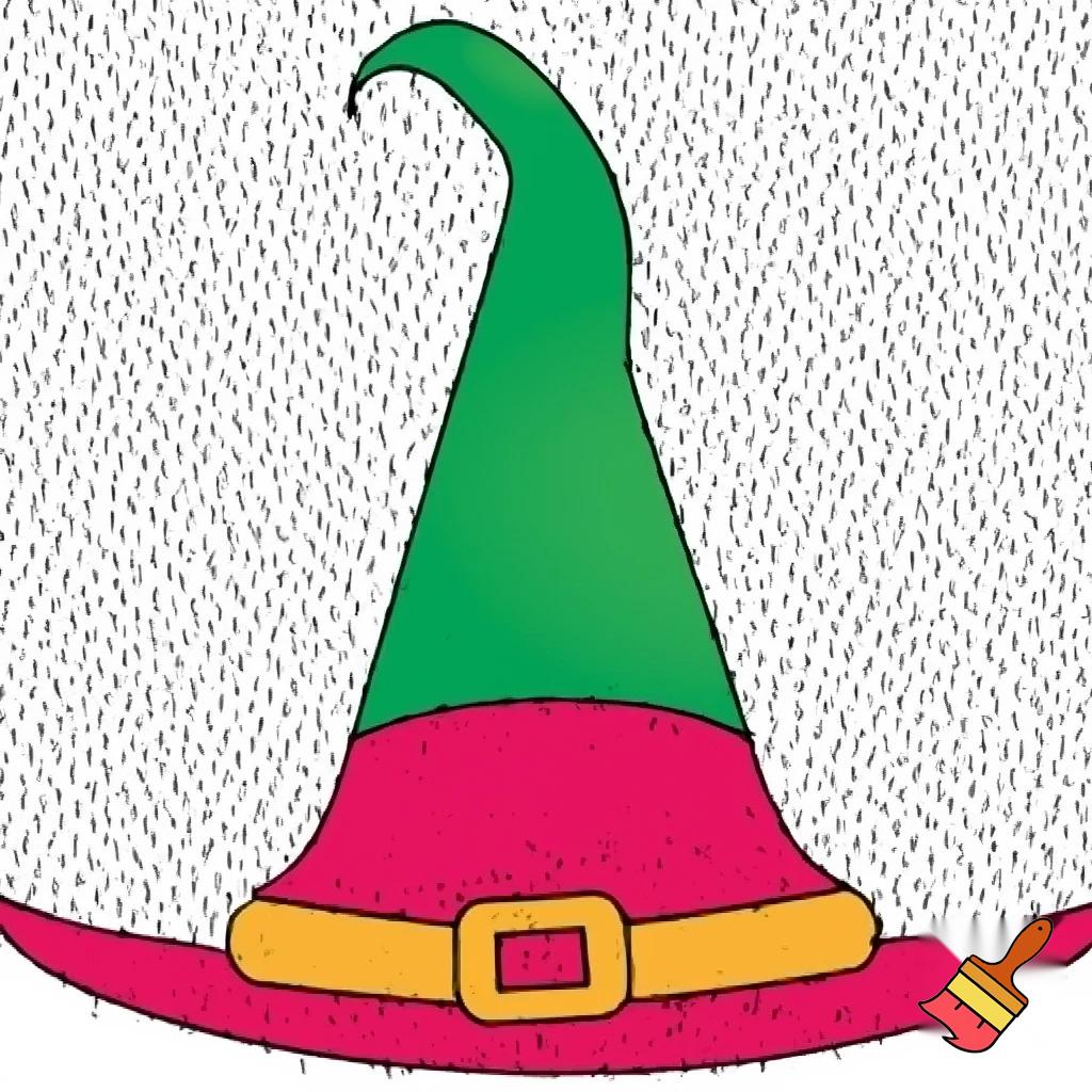 A wizard hat Christmas hat