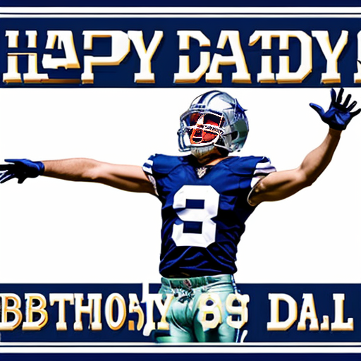 Happy Birthday Mason in Dallas cowboys font
