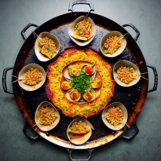 виды паэльи с названиями
