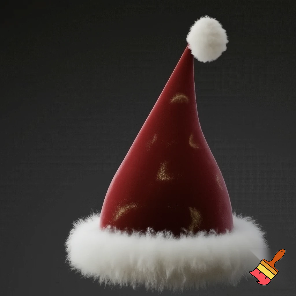 Wizard Santa Claus hat