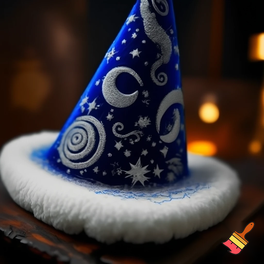 A wizard Christmas hat