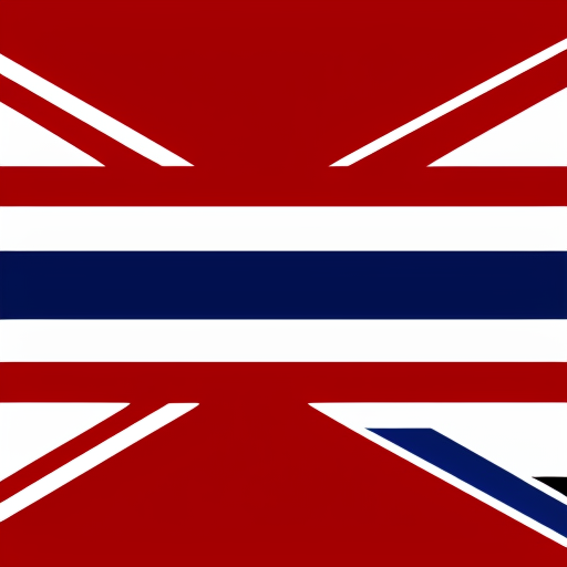 the flag of a country named Tusknen in the british isles region in europe