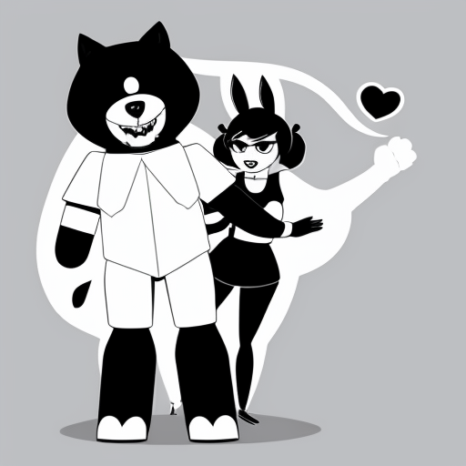Show me what would happen if a boyfriend and girlfriend (Friday night funkin') were captured by female animatronics fnaf 2 , who then decided to make the boyfriend a girl (change his gender and appearance) and put the girl (boyfriend gender) in a cute, sexy bunny animatronic costume, and the wife girlfriend in a female animatronic cat costume. Both died in agony. How would the spirit of the girl (boyfriend gender) and his wife (girlfriend) react afterward?