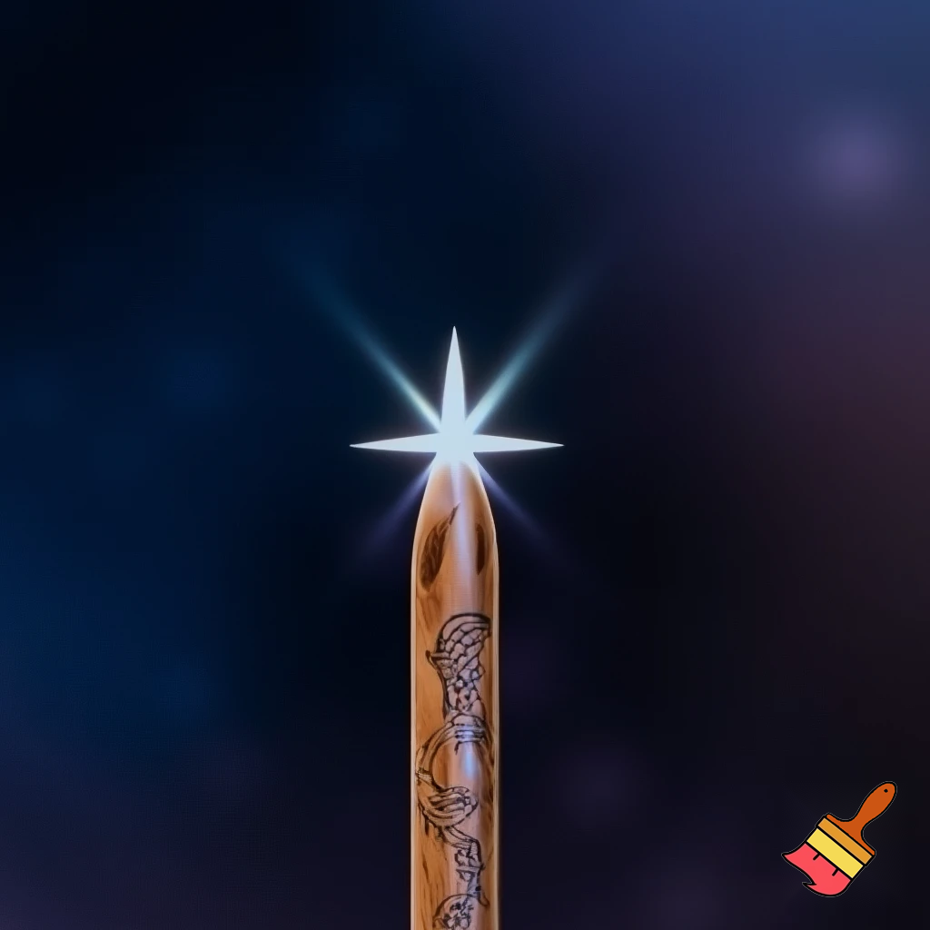 A star magic wand special one and delicate💫