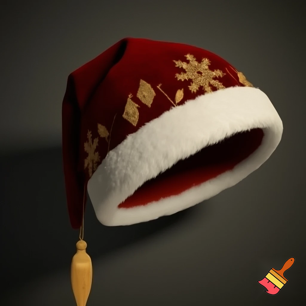 Christmas wizard hat