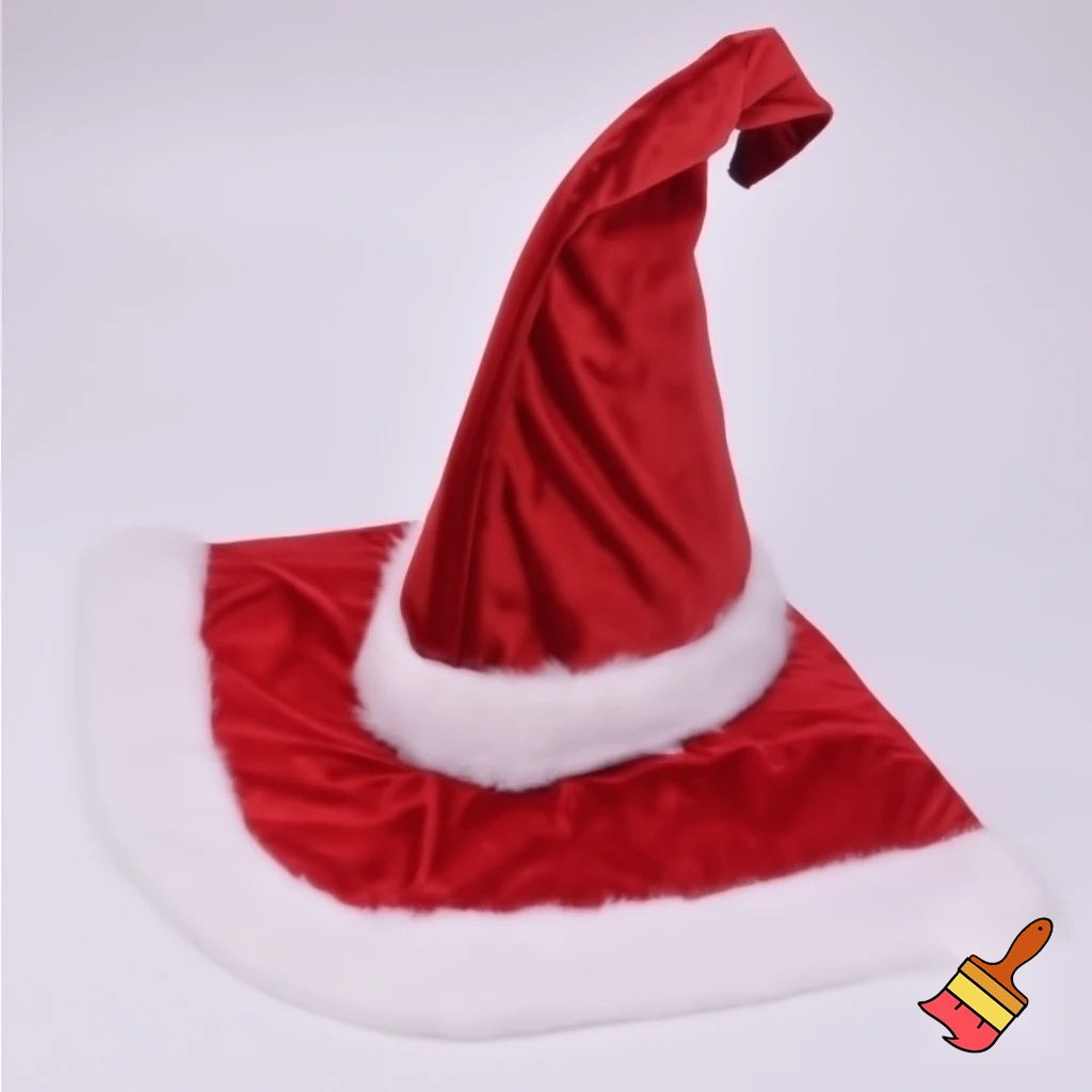  costume wizard hat Christmas hat costume red Santa Claus hat velvet