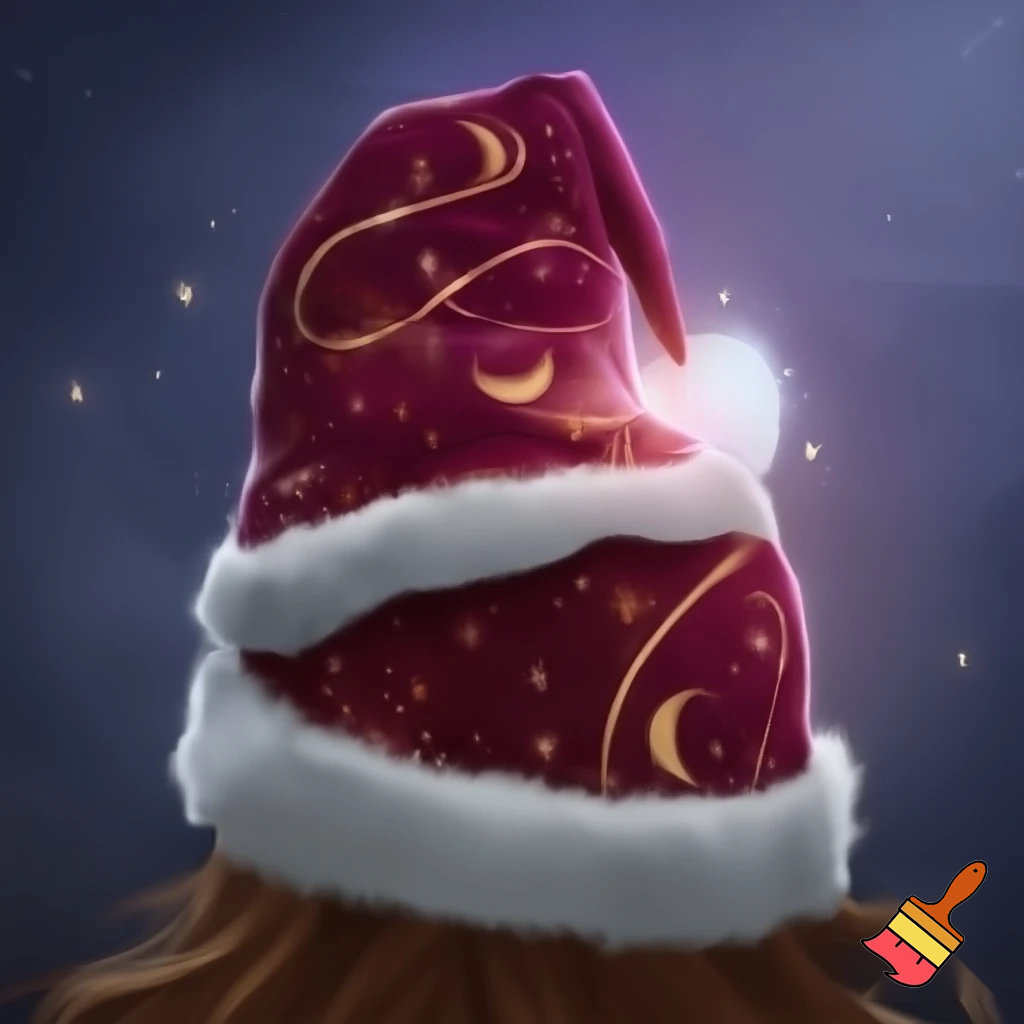  Christmas wizard hat Santa Claus hat