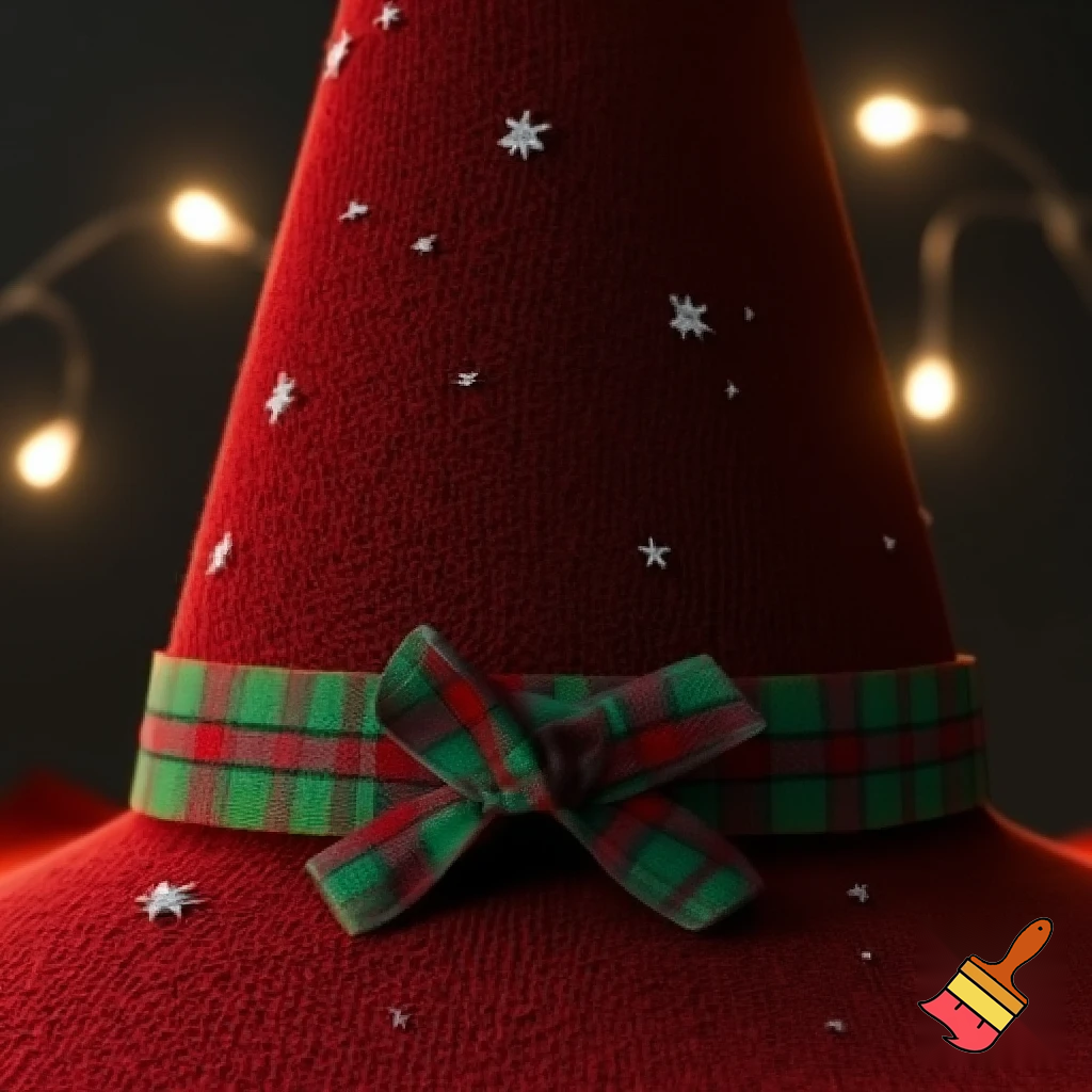 Christmas wizard hat