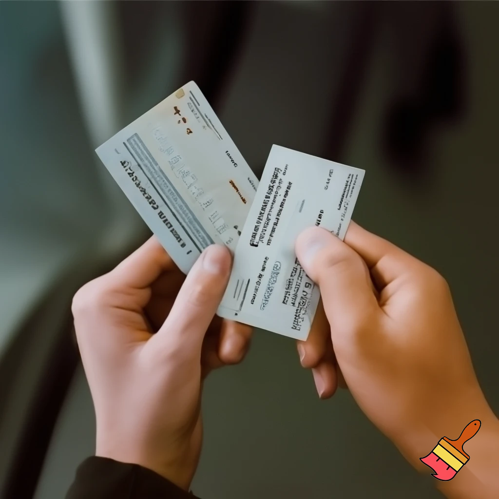 Ultra realistic photo, only hands visible, no faces.
A man’s hand (slightly slim) and a woman’s hand (slightly fuller) holding two real airline paper tickets.
Destination on both tickets: Moscow (SVO).
Passenger names clearly printed:
1. Mohammadnaser Ataei Qaracheh
2. Arezoo Ataei Qaracheh
Background: Imam Khomeini International Airport, blurred, natural airport lighting.
Tickets look real, slightly worn, not too clean, mild folds.
Camera angle slightly top-down, like a mobile phone photo.
No Persian text, black simple font, off-white paper tickets.
Natural colors, documentary travel photo style.
