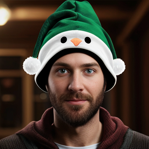 Christmas wizard hat