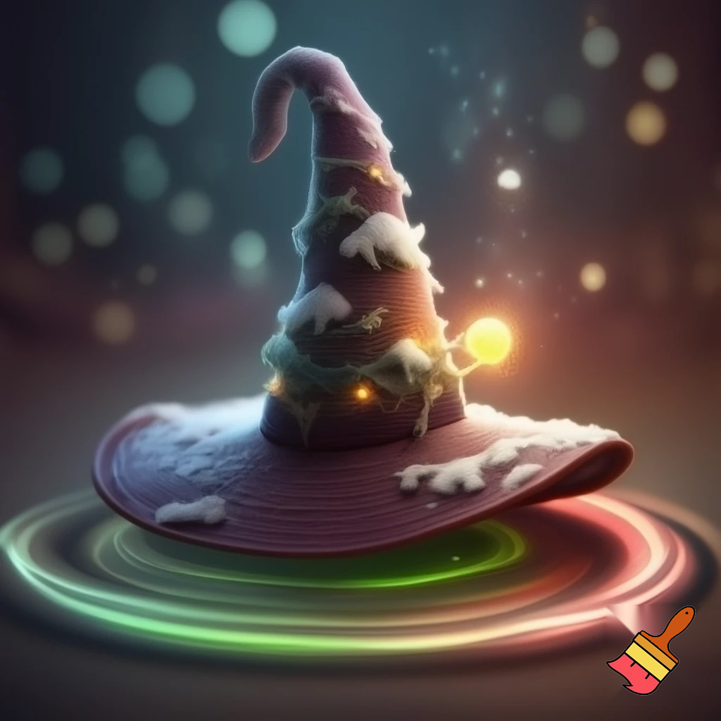 Christmas wizard hat special, delicate and special magic