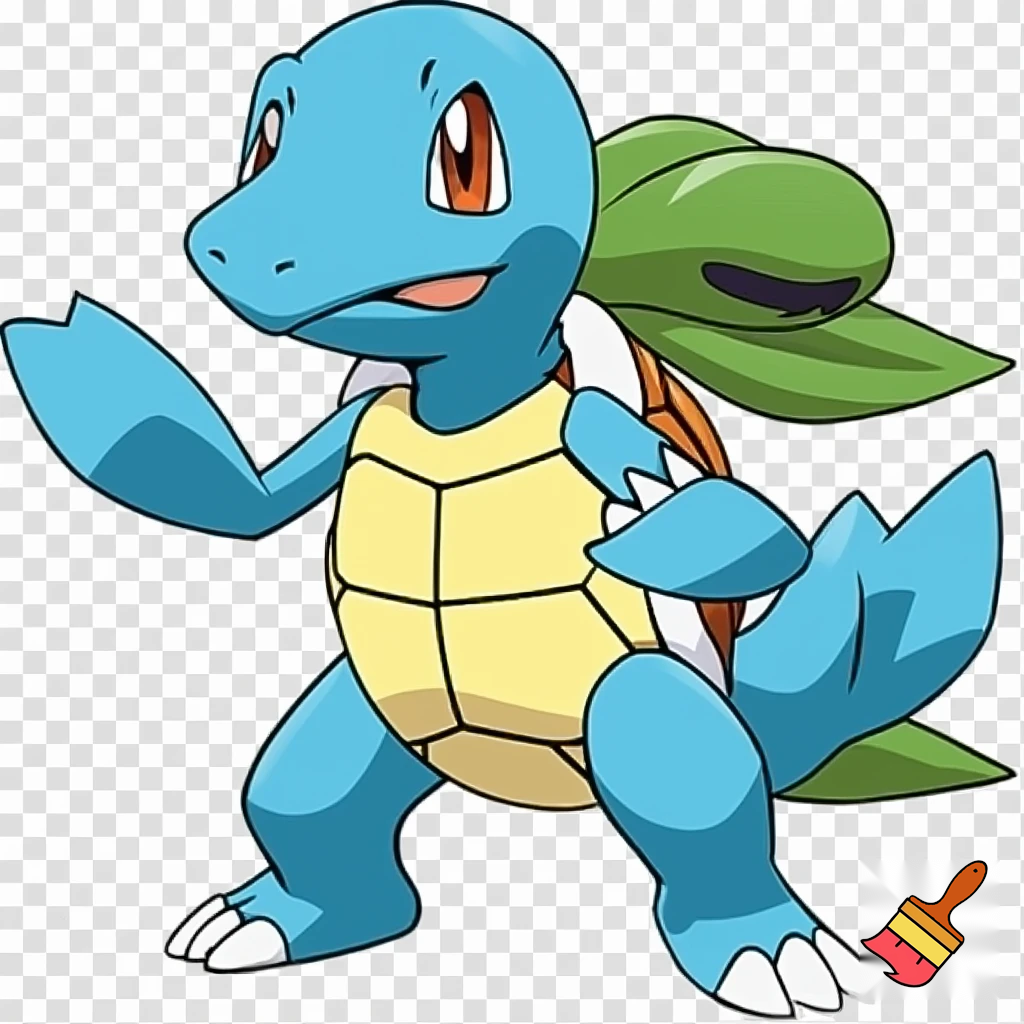 a fusion of blue rookie level veemon agumon hybred digimon squirtle bulbasaur turtle hybred pokemon  with skinny short arms and skinny short legs deatailed tiny turtle creature