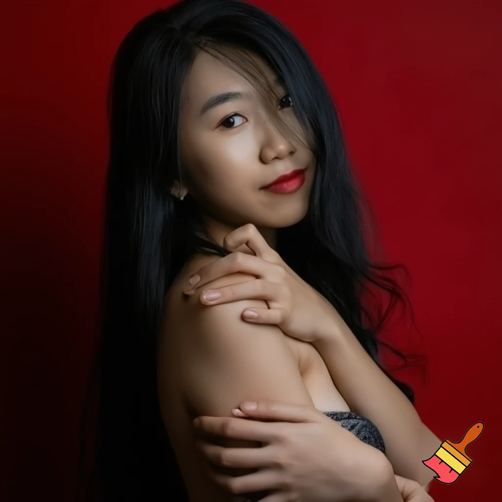 Sexy Asian woman orgasm